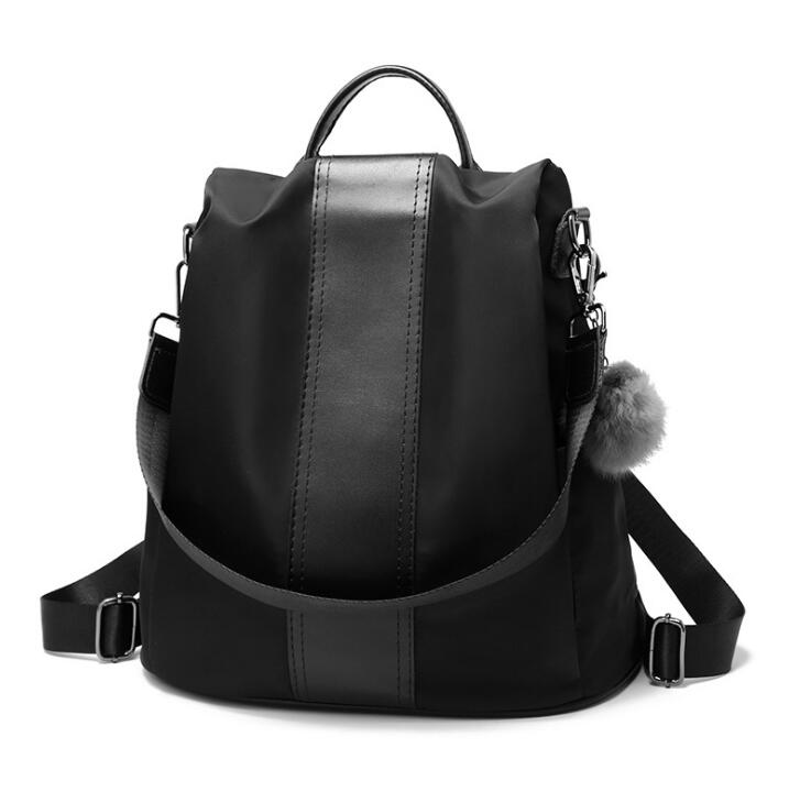 Multifunction Vegan Women's Anti-Theft Faux Leather Backpack