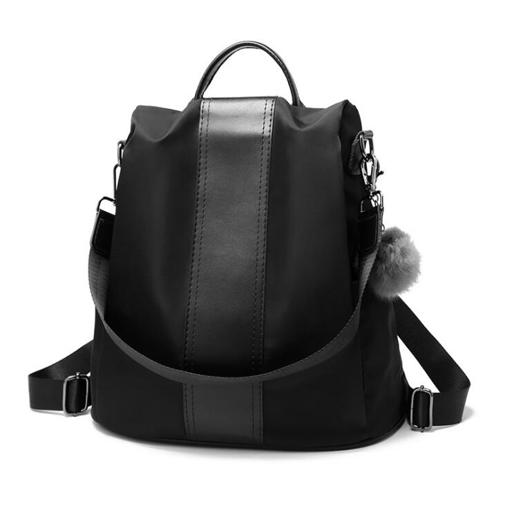 Multifunction Vegan Women's Anti-Theft Faux Leather Backpack