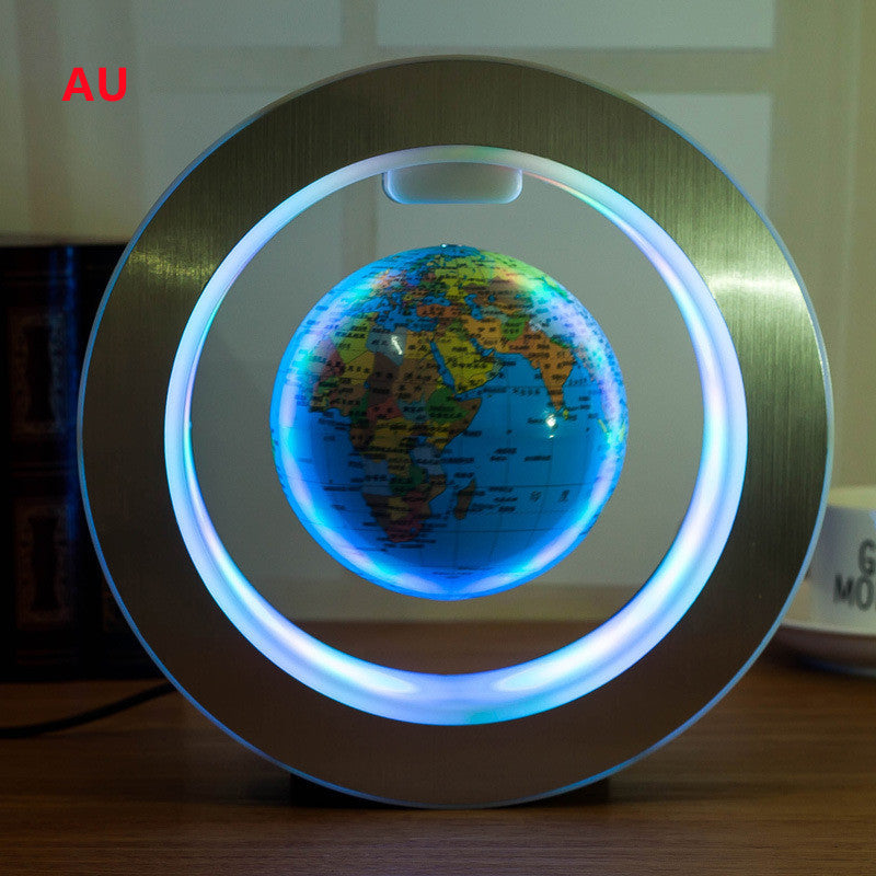 “Magnetic Levitating Globe with LED World Map - Floating Anti-Gravity Light for Home and Office Decor”