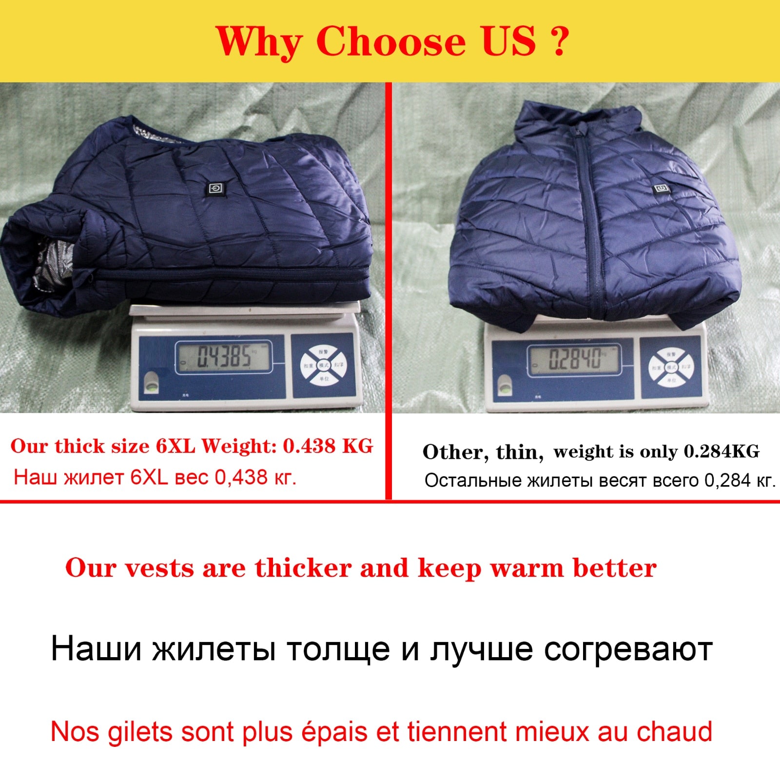 Heated Vest Thermal Clothing