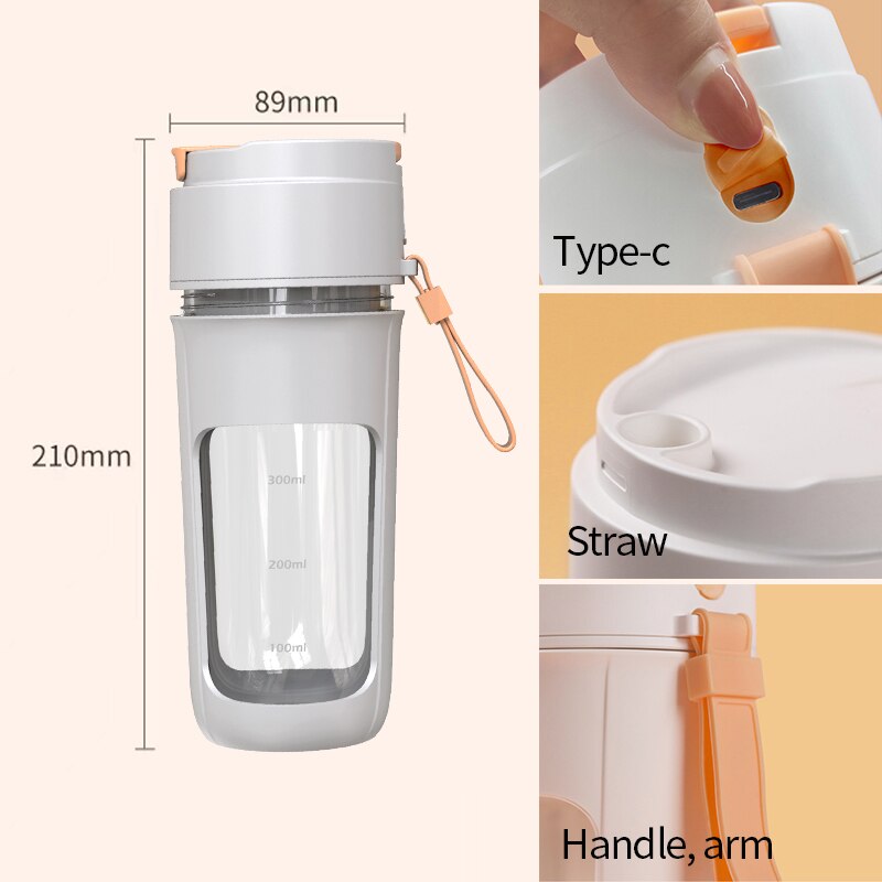 Portable Electric Juicer Blender