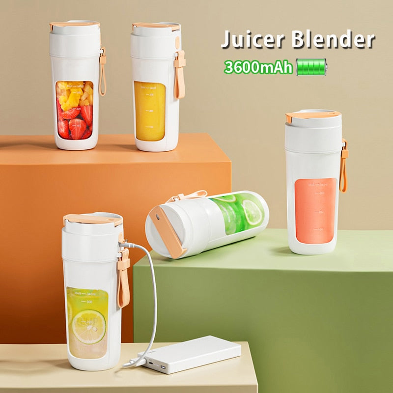 Portable Electric Juicer Blender