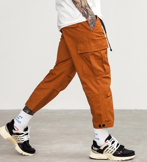 Cargo Calf-Length Jogger Pants