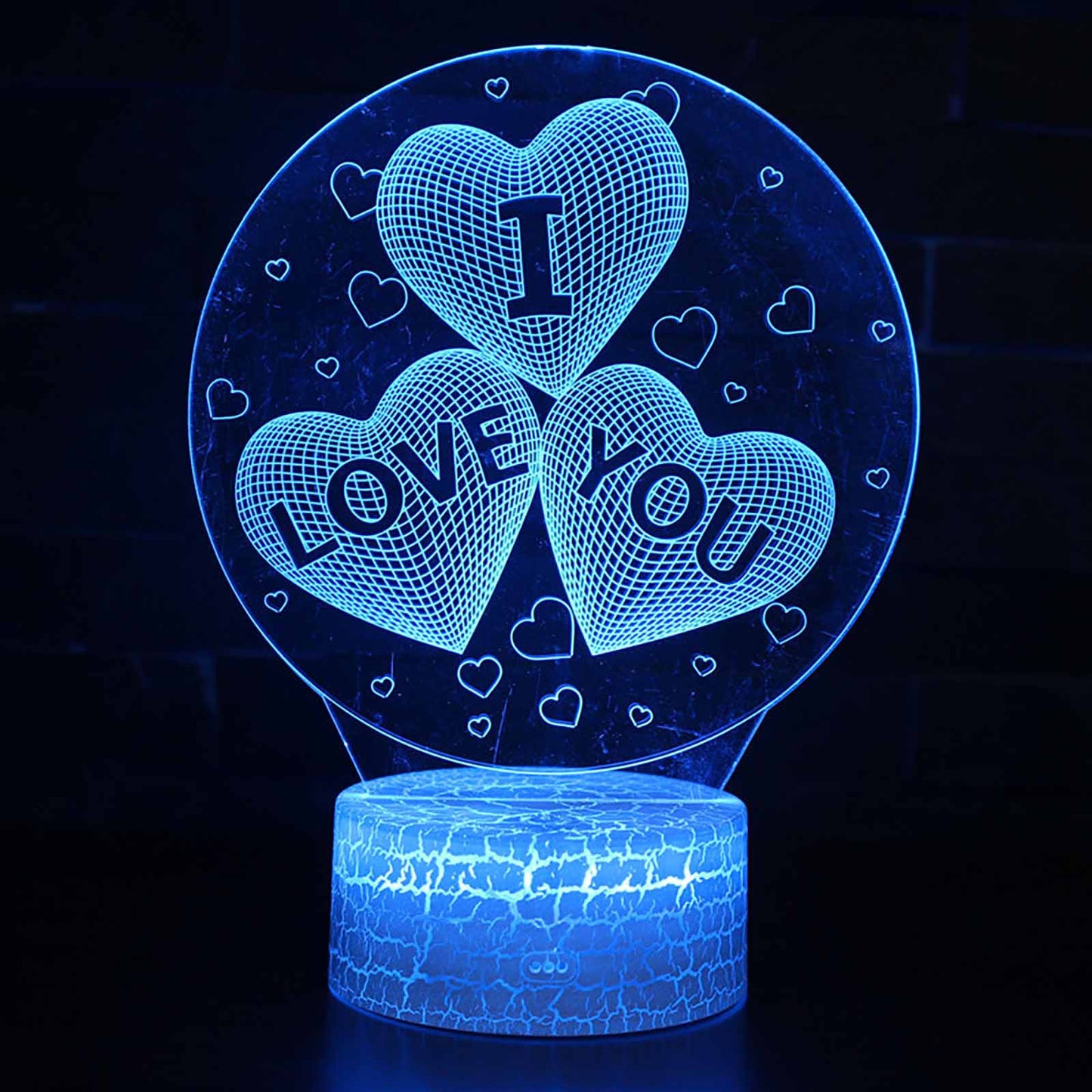 Illuminating Love: Heart-Shaped LED Lamp - Perfect Romantic Gift for Valentine's Day and Mother's Day