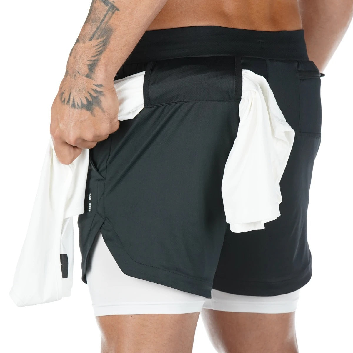 Premium Men's Double-Layered Fitness Shorts: Performance, Comfort, and Style