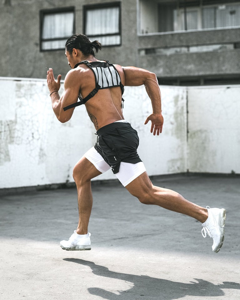 Premium Men's Double-Layered Fitness Shorts: Performance, Comfort, and Style