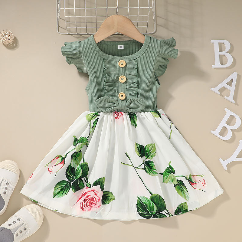 Toddler Kids Baby Girls Clothes Summer Girls Dress