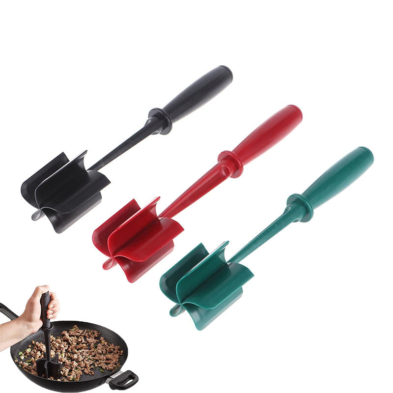 Multifunctional Meat Chopper Heat Resistant Meat Masher Nylon Hamburger Chopper Ground Utensil Non Stick Cookware Tool Kitchen Gadgets