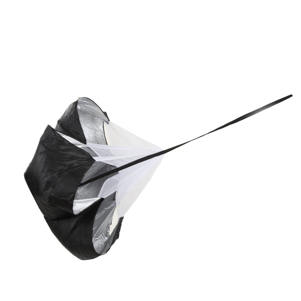 Running Speed Training Parachute Speed Resistance Parachute Running Sprint Chute Soccer Football Sport Speed Training Black