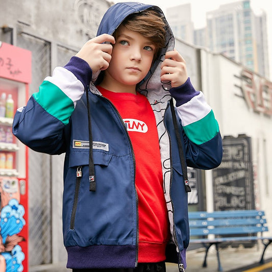 Stylish Boys' Jackets: Trendy Kids' Outerwear for Spring & Summer Fashion