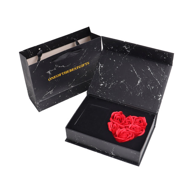 Mother's Day Gift: Rose Soap Flower Gift Box with Artificial Roses - Window Display