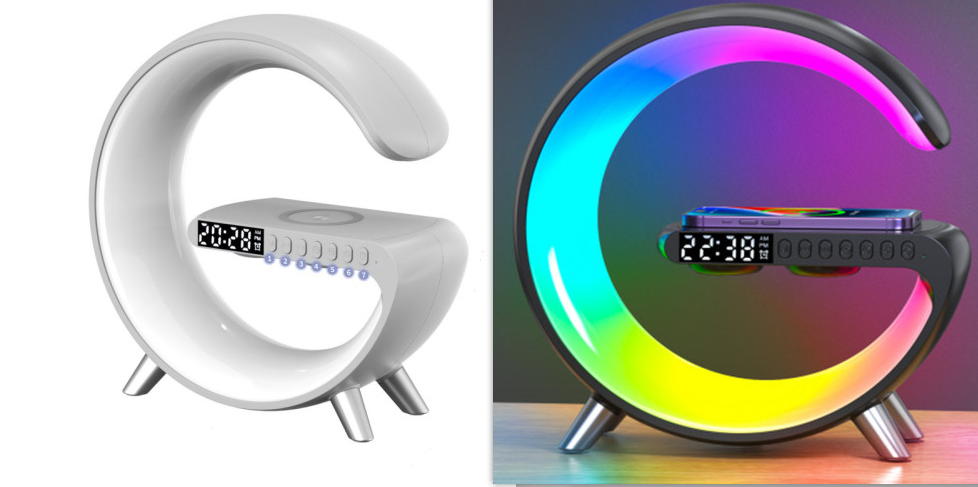 New Intelligent LED Lamp Bluetooth Speaker With App Controls