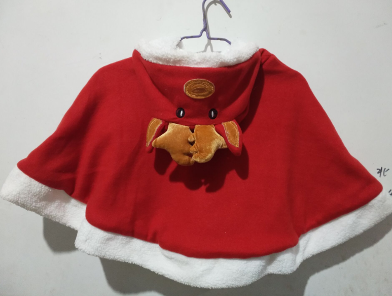 Reindeer Poncho Christmas Cloak