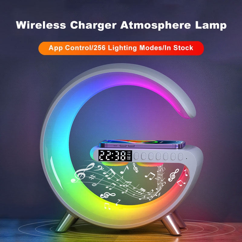 New Intelligent LED Lamp Bluetooth Speaker With App Controls