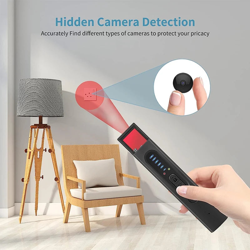 Hidden Camera Detector Alarm with Gps Signal Device Scanner Detector