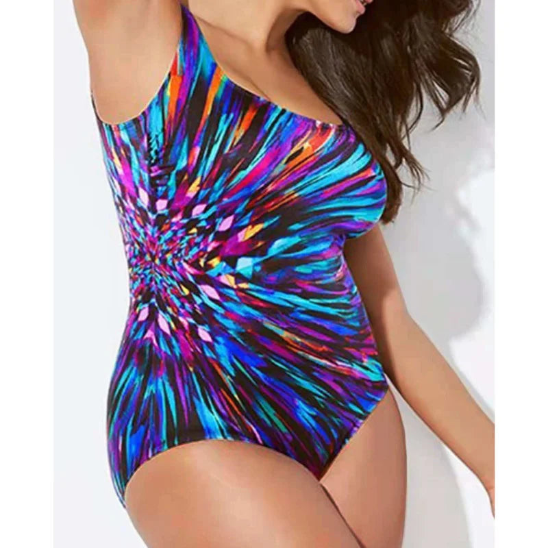 Sexy Women One Piece Closed Push Up Swimsuits Body