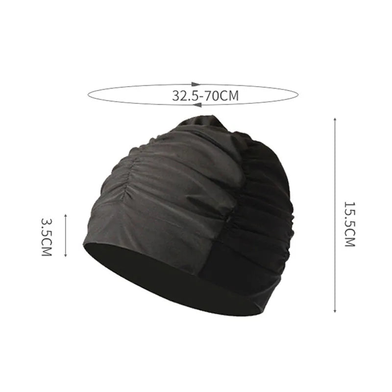 Long Hair Swim Pool Sport Elastic Nylon Turban