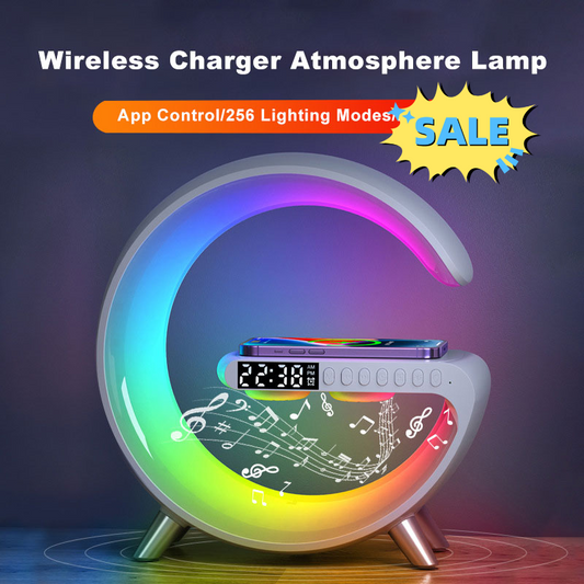 New Intelligent LED Lamp Bluetooth Speaker With App Controls