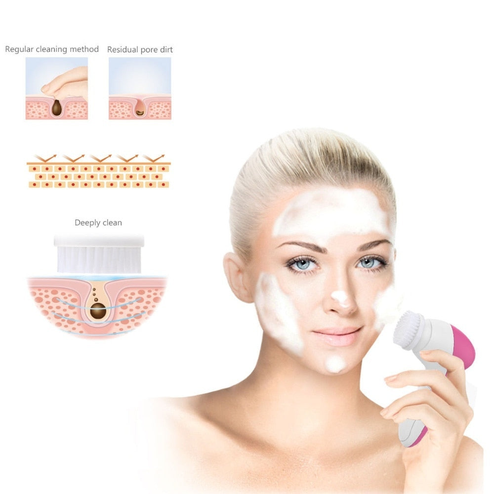 Face Cleansing Brush Electric